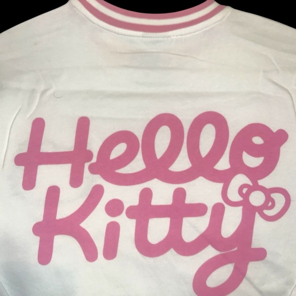 Hello Kitty Womens 50th Anniversary Embroidered Graphic Sweatshirt/Pullover| NEW - Picture 9 of 14